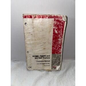 Case‎ MX80C MX90C MX100C Tractor Operators Manual Guide Instructions